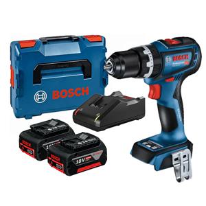 보쉬 GSB18V-90C 충전 햄머드릴 임팩트 드라이버 18V 5.0Ah*2개 브러쉬리스