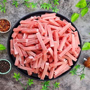 국내산 냉동 돼지고기 등심 탕수육용 1.5cm 기둥모양/2kg