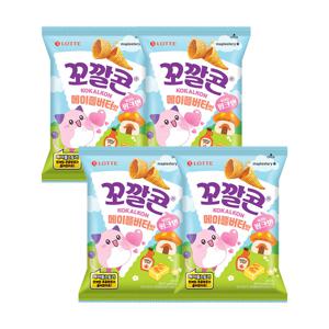 메이플스토리 X 꼬깔콘 메이플버터맛 67g x4개