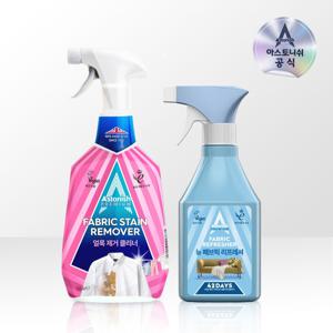 패브릭 리프레셔 500ml+얼룩 제거 클리너750ml