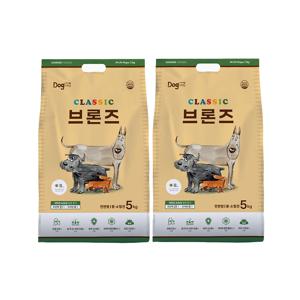 도그랑 클래식 브론즈 5kg x 2포 10kg 전연령 중소형견용 사료