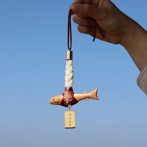 액막이 명태 북어 차량용 가방 키링 선물 행운 액세서리 액세서리 소형