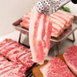 역대급 마블링 리얼 삼겹살 모형 홈캠핑 소품 푸드 스타일링 오겹살