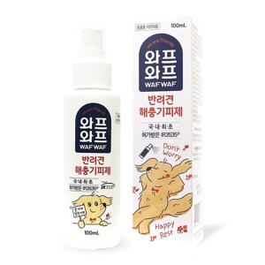 와프와프 반려견 해충 기피제 100ml