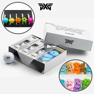 익스트림 투어 X 골프공 화이트 3피스 9구 + 티 세트