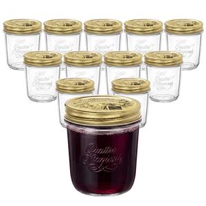 콰트로와이드밀폐 320ml_12p세트 잼병 딸기 된장 피클