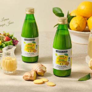진저샷 유로푸드 유기농 레몬생강즙 250ml 이탈리아산 NFC착즙 생강즙