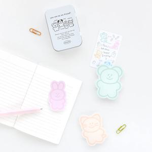 모모씨 틴케이스 스티키 메모 set
