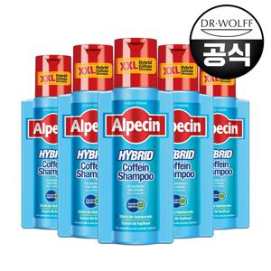 알페신 하이브리드 카페인 샴푸 375ml 5개