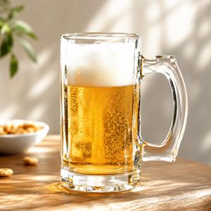 홈카페 손잡이 유리컵 맥주컵 맥주잔 하이볼잔 6P
