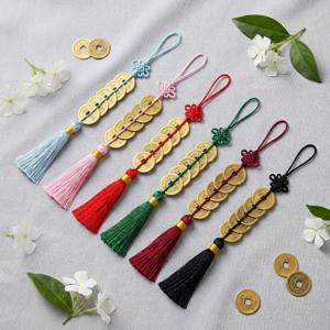 행운의 엽전 노리개 전통 키링 만들기 DIY 키트 세트 & 완제품 12종 재물 운 한국