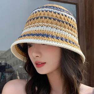 여행모자 니트 엄마 해외여행 대두 햇모자 여성벙거지 버킷햇