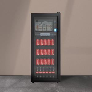 다용도 홈바 듀얼쇼케이스&냉동실 HUF65PDW 177L