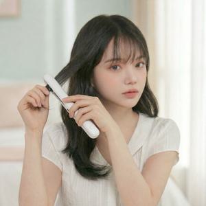 코코컬 무선 미니 고데기 여름 스타일러 휴대용 C컬 S컬 무선충전 여행용 미니멀