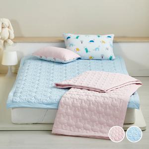 3도씨 슈퍼쿨 4면 고정밴드가 있는 SS 퀼팅 냉감 패드 115*205 2 color