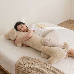 소프트 패브릭! 부드러운 닥시패밀리 롱 바디필로우 안고자는 베개 인형 쇼파 쿠션