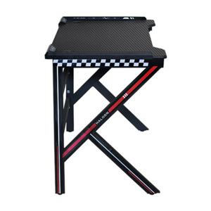 BJ 유튜버용 카본상판 LED조명 게이밍 데스크(100cm) 중학생 컴