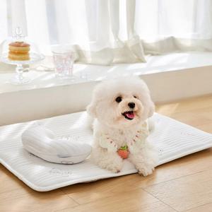 강아지 여름 포르페 낮잠 베개 패드 고양이 냉감침구세트