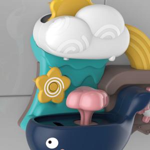빙글빙글 구름고래 아기 목욕놀이 유아 물놀이 장난감