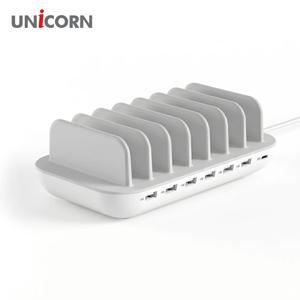 7포트 70W 초고속 멀티충전기 업소용 충전케이블 내장 CS76