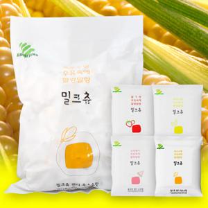 짐승용량 밀크츄 옥수수맛 1kg+70g 4가지 맛 약 314개
