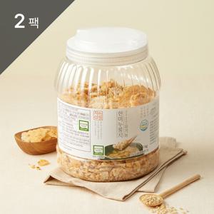 착한상점 쌀눈이 살아있는 유기농 현미 누룽지 1kg*2통