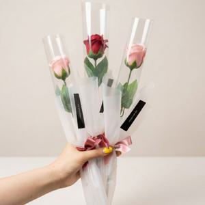 한송이 장미 카네이션 비누 꽃다발 졸업식 어버이날 스승의날 학예회 발표회 로즈데이 선물