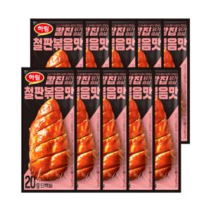 하림 칼집닭가슴살철판볶음맛 100g 10봉