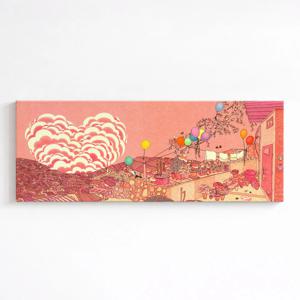 일러스트 힐링 풍경 아이방 인테리어 그림 액자_LOVE DAY