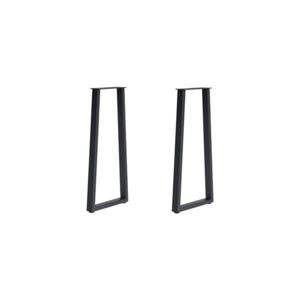 높이94cm 홈바 테이블용 모던 블랙 다리 프레임 부속(2개 SET) 철재 재료