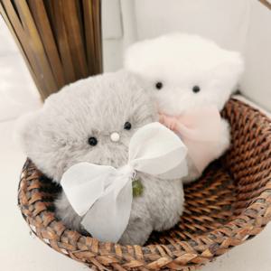 핸드메이드 생일 선물 탄생석 달냥이 솜인형 키링