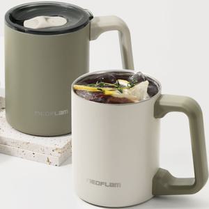 스텐304 머그 텀블러 540ml 이중진공 보온 보냉 캠핑 머그컵