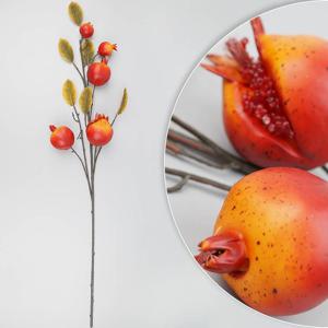 조화  석류 모형 열매 가지 92cm 모조 과일모형