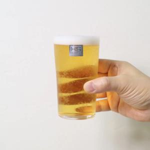 1+1 도요사사키 315ml 우스하리 강화유리 일본 얇은 맥주잔 우스하리잔 하이볼잔