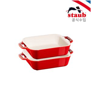 [공식] 그라탕 디쉬 2P 세트 14cm 체리 ST40508-166