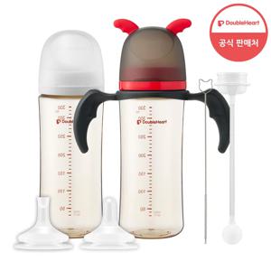 3세대 330ml 트윈(젖병2+빨대꼭지1+추빨대1)+리틀데몬