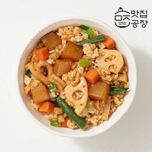 1팩으로 솥밥완성 든든솥밥소스 곤약과 뿌리채소 3팩 (팩당170g/2-3인분)