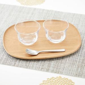 [해외] 논슬립 원목 트레이 유니테아 쟁반 265x215mm 윌로우 21731