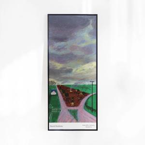 데이비드 호크니 Original Vintage] Less Trees Near Warter