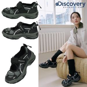 (신세계강남점)[강남점 단독 /정상가 99000원] 디스커버리 DXSH7275N-KAD 여성 웨이브 제인 메리제인 스니커즈