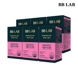 비비랩 여성 유산균 프로바이오틱스 더블유 이너케어 6박스 6개월분