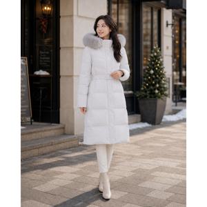 (신세계센텀점)[역시즌]25FW 역시즌 네파 여성 프리미아 폭스퍼 롱 다운자켓  - 7L82071