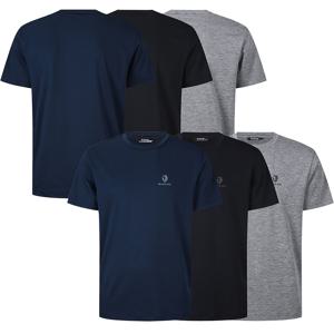 (신세계강남점)25년 여름신상 남성/여성 공용 3PACK 라운드 트리플 기능성 반팔티 1BYRTXU901