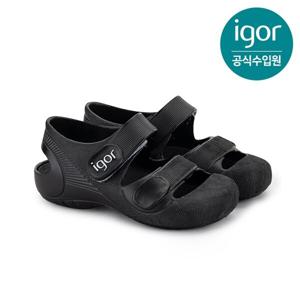 (신세계센텀점)[IGOR] 이고르 본디 젤리슈즈 솔리드 블랙