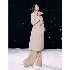 아이더 역시즌 출고가479,000원 캐시미어 코트 여성 윈드스토퍼 롱 다운 자켓 DWW24559