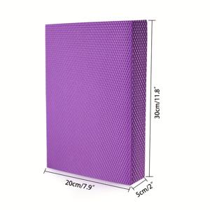 TEMU 요가 밸런싱 패드 피트니스 바닥 매트 고급 EVA 특수 패드, 건강한 복근 휠 및 명상용 30*20*5cm 혼합 색상