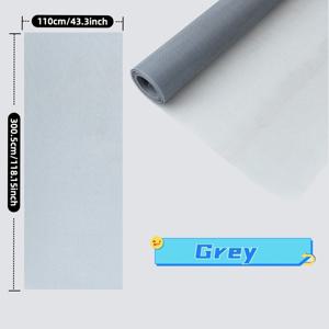 TEMU 가정용 DIY 모기 및 파리 방충망, 반려동물 방지 출입문 창문 차단막, 창문, 문, 파티오, 울타리에 적합. 간편한 설치. 스크린 메쉬