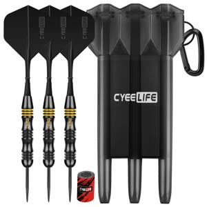 TEMU Cyeelife 26g 구리 다트, 다트 보관 케이스 포함 3세트