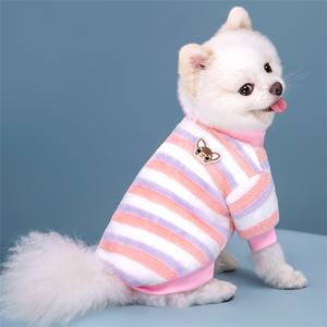 TEMU 겨울용 소프트 강아지 코트 보온 강아지 옷, 소형견 중형견용 풀오버 치와와/불독 후드 스웨트셔츠 반려동물 의상