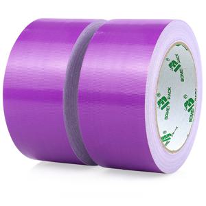 TEMU BOMEI PACK 보라색 덕트 테이프 2롤, 50mm x 10m, 수리, 산업 및 전문가용, 강력 접착 파이프 테이프, 포장용 헤비 듀티 산업용 테이프에 적합